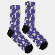 Crew Socks little ghost