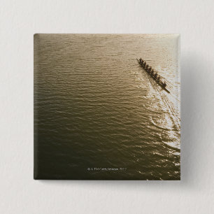 Crew Team 2 Inch Square Button
