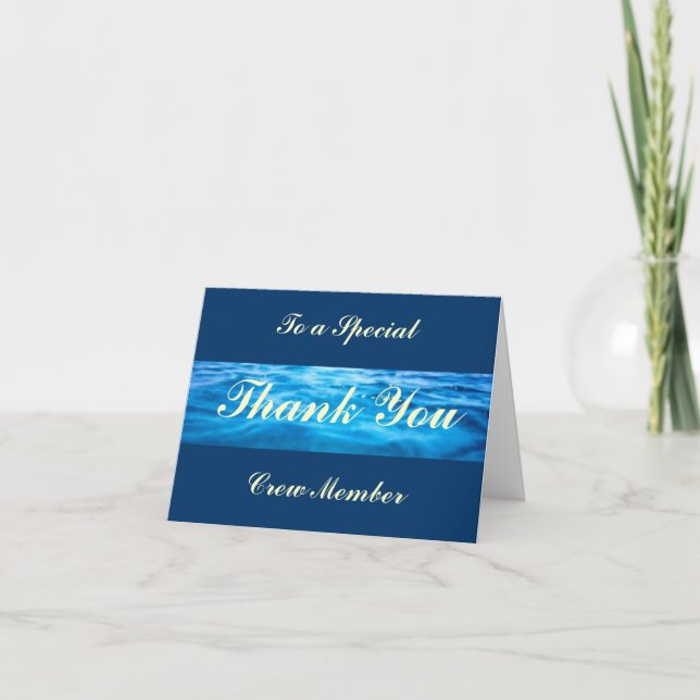 Crew Thank You Cards (Front)