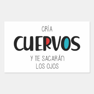 Cria cuervos sticker