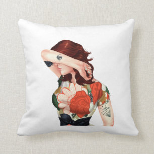 Cria Cuervos Throw Pillow