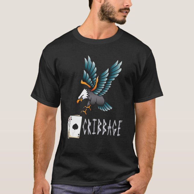 Cribbage 1 T-Shirt (Front)