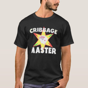 Cribbage Card Game Present Cribbage Master T-Shirt
