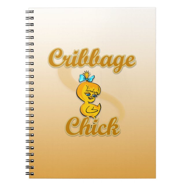 Cribbage Chick Notebook (Front)