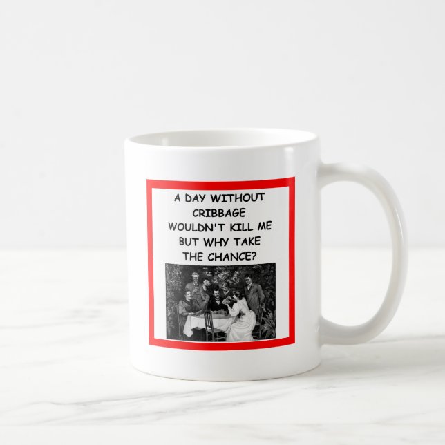 CRIBBAGE COFFEE MUG (Right)