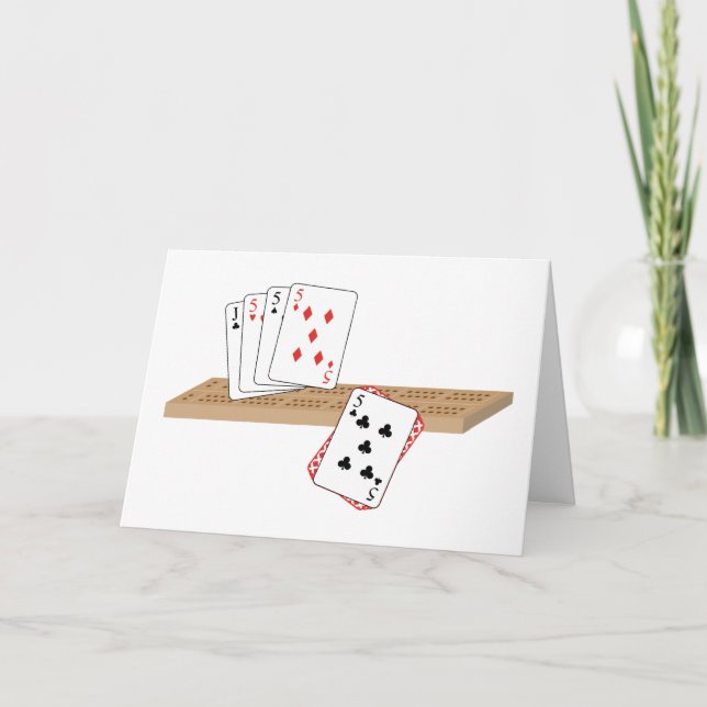 Cribbage Hand Card (Front)