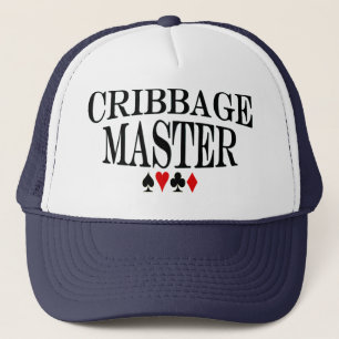 Cribbage master trucker hat