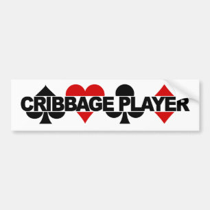 Cribbage Player bumpersticker Bumper Sticker