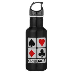 Cribbage Player custom 532 Ml Water Bottle
