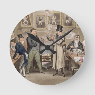 Cribb's Parlour: Tom introducing Jerry and Logic t Round Clock