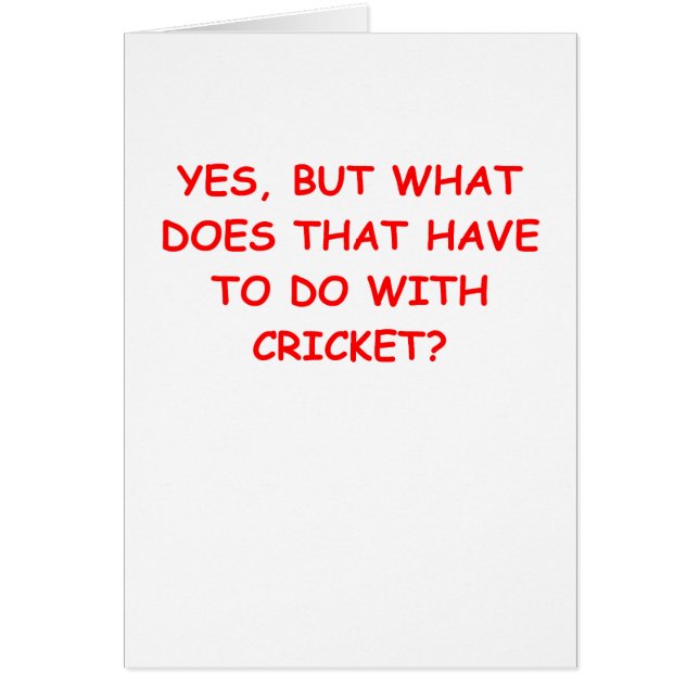cricket (Devant)