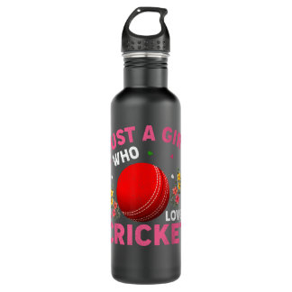 Cricket 17\Cricket Sports Lover Just A Girl Who Lo 710 Ml Water Bottle