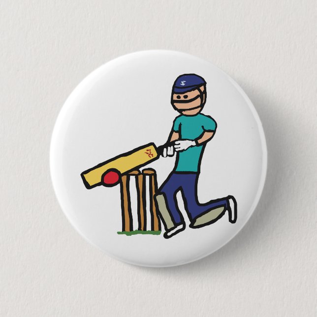 Cricket 2 Inch Round Button (Front)