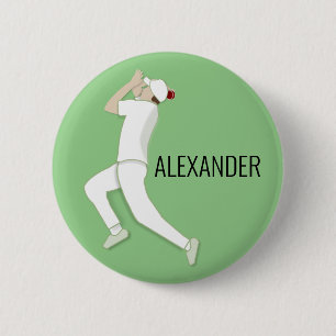 Cricket 2 Inch Round Button