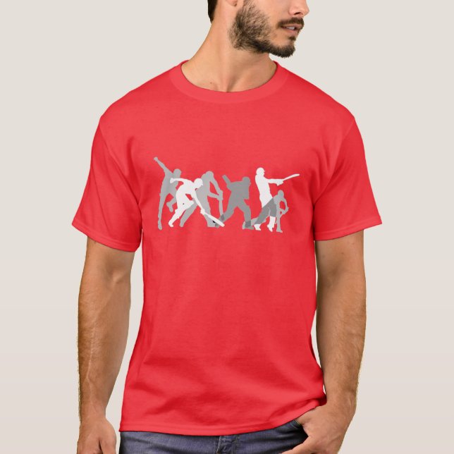 Cricket a gentlemans game T-Shirt (Front)
