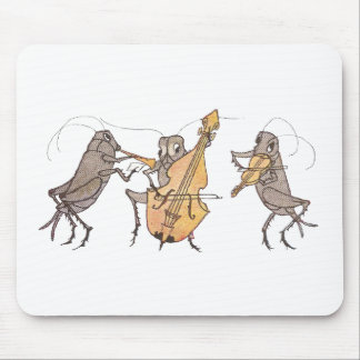 Cricket Band with Horn, Cello & Violin Mouse Pad