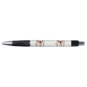 Cricket Bats And Wickets, Pen