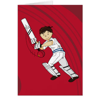 Cricket Batsman Card