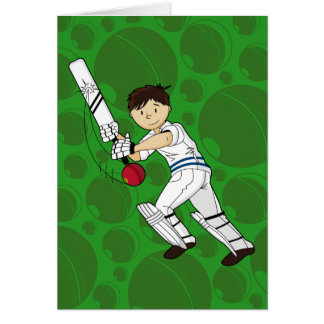 Cricket Batsman Card