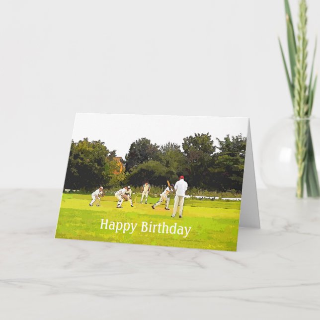 CRICKET CARD (Front)