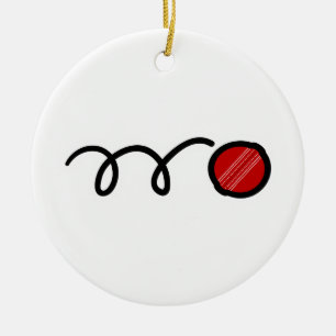 Cricket Ceramic Ornament