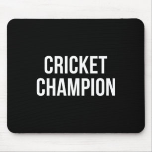 Cricket Champion -  Mouse Pad