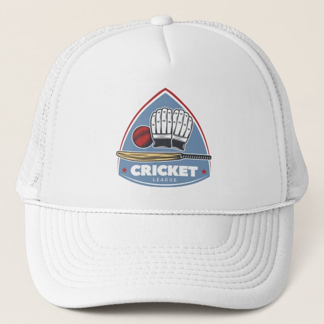 Cricket Champions  Trucker Hat (Front)