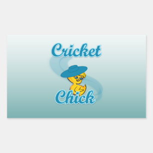 Cricket Chick #3 Sticker