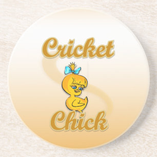 Cricket Chick Coaster