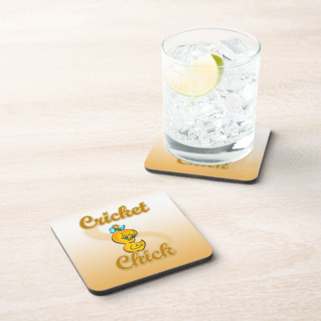 Cricket Chick Coaster (Right Side)