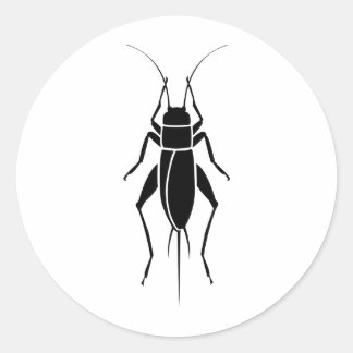 Cricket Classic Round Sticker