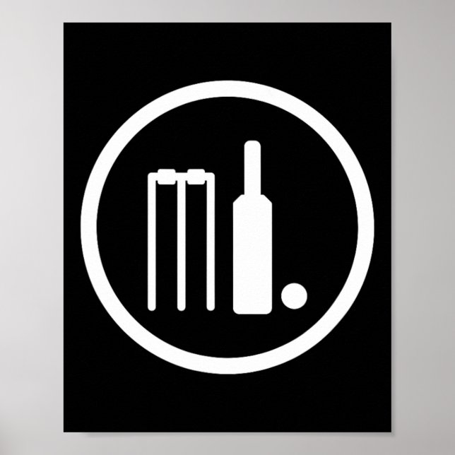 Cricket Cricketer Cricketers India Pakistan Englan Poster (Front)
