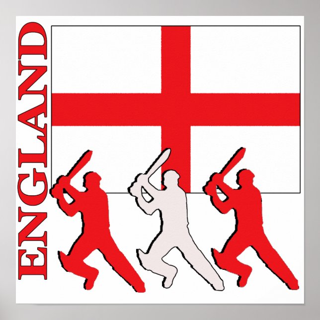 Cricket England Poster (Front)