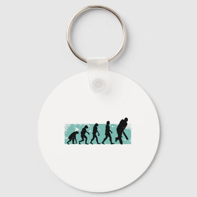 Cricket Evolution Cricket  Keychain (Front)