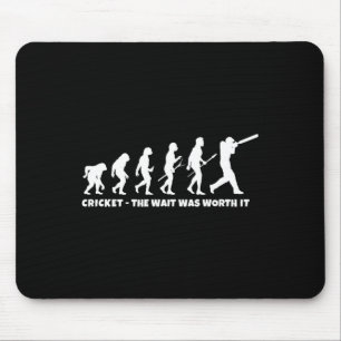 Cricket Evolution For Cricket Sports Player Funny Mouse Pad