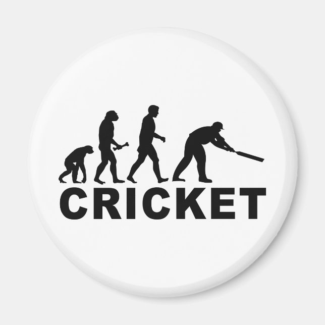 Cricket Evolution Magnet (Front)