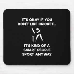 Cricket Game - Funny Smart - Player  Mouse Pad