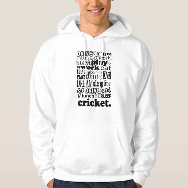 Cricket Gift Hoodie (Front)