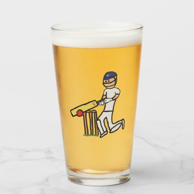 Cricket Glass (Front Filled)