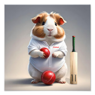 Cricket Guinea Pig,  Photo Print