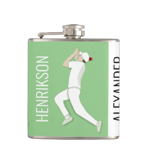 Cricket Hip Flask