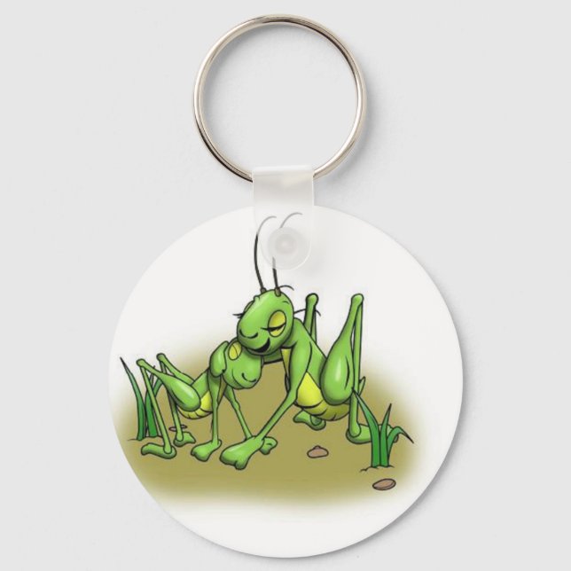 Cricket hug.JPG Keychain (Front)