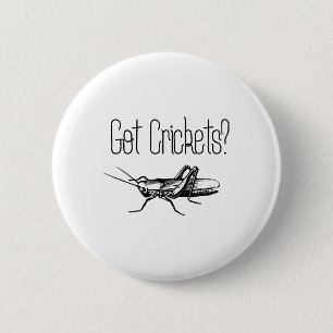 Cricket Insect Lovers Entomology Creepy Crawly Sci 2 Inch Round Button