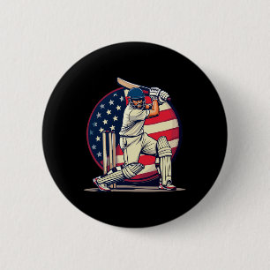 Cricket Inspirations 2 Inch Round Button