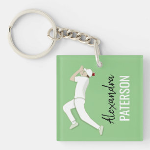 Cricket Keychain