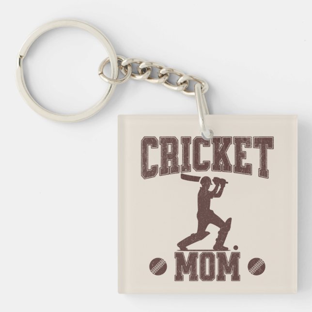 Cricket Maman Sports Amateur Cricket Lover Mère (Devant)