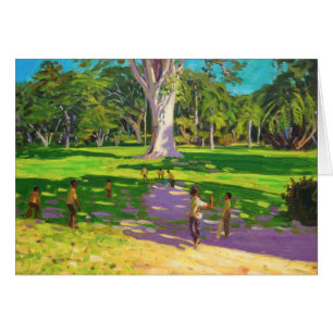 Cricket match Botanical Gardens Dominica