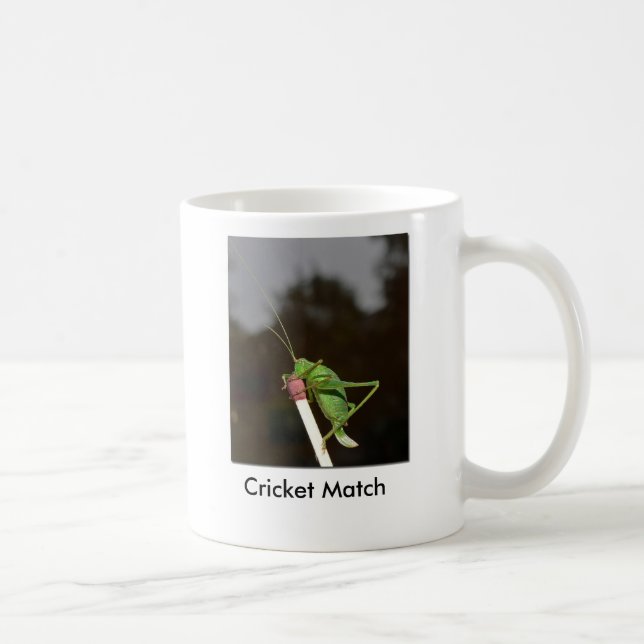 Cricket Match Coffee Mug (Right)