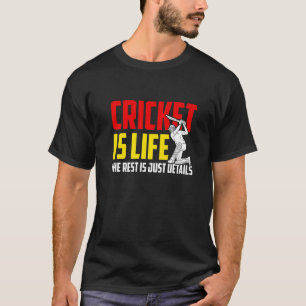 Cricket Match For Cricket Player And Cricket Coach T-Shirt
