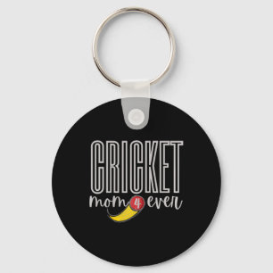 Cricket Mom 4 Ever Keychain